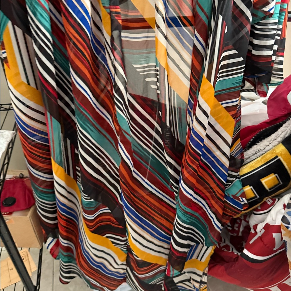 Colorful Striped Dress